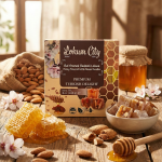 Bal Aromalı Bademli Geleneksel Lokum - Görsel 2