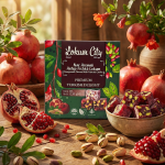 Nar Aromalı Antep Fıstıklı Geleneksel Lokum - Görsel 2